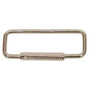  Metal Check Accessories Key Ring,Spring Sleeve,Pk25 