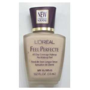   Oreal Feel Perfecte All Day Coverage Makeup Oil Free SPF 15 Sand Beige