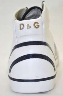 Authentic Dolce & Gabbana D&G Shoes Hi Top Sneakers US 8 EU 41  