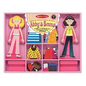 Abby and Emma Magnetic Dress Up by Melissa and Doug: Toys 