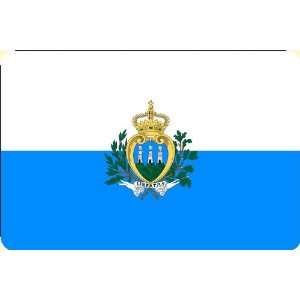  San Marino Flag Mouse Pad