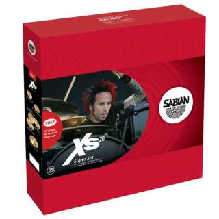 Sabian XS5007S Xs Super Set Cymbal Pack 622537059186  