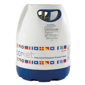  CoMet Lightweight 11lb Propane Cylinder Marine with Level 
