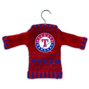  Texas Rangers Knit Sweater Ornament