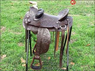 Western Roping Ranch Cowboy Trail Horse Saddle 16 COS170  