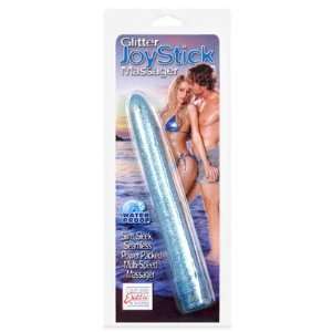  Glitter Joy Stick Massager 6 Blue: Health & Personal Care