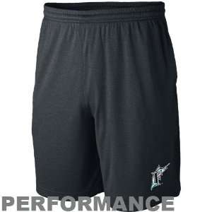  Nike Florida Marlins Black MLB Training Shorts: Sports 