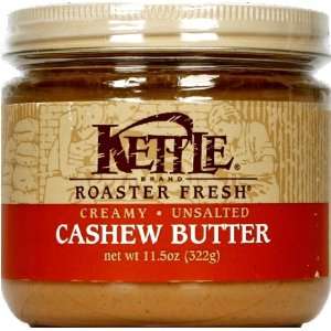 Kettle Foods Cashew, No Salt, 11.5 Ounce Grocery & Gourmet Food
