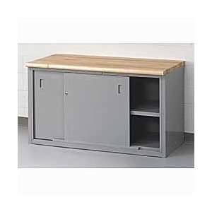 Lyon DD2834 Steel Top Pre Engineered Cabinet Work Bench with 1 Shelf 