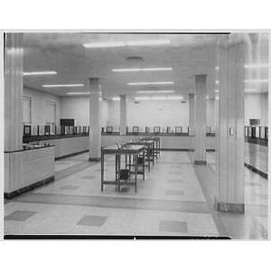   Bank, 164th St., Jamaica, New York. Interior II 1950
