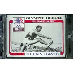  1984 Topps M&M Glenn Davis 400 Meter Hurdles Olympic 