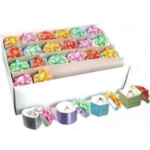  48 Paper Hat Gift Boxes Case Counter Ring Display Box 