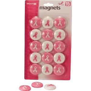  Officemate Breast Cancer Awareness Medium Size Magnets 