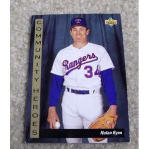   Nolan Ryan # 37 MLB Baseball Community Chest Card: Sports & Outdoors