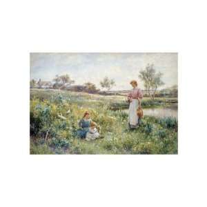  Summer Flowers by Alfred Augustus Glendening. size 14 