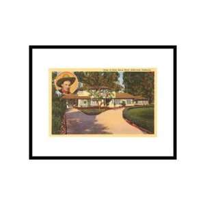 Home of Gene Autry, Hollywood, California Pre Matted Poster Print 
