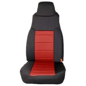  Rugged Ridge 13210.53 Black/Red Custom Neoprene Front Seat 
