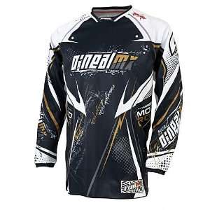  Oneal Hardwear Motocross Jersey Black White Sports 