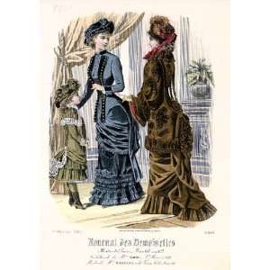  Journal des Demoiselles French Vintage Fashion Image No 3 