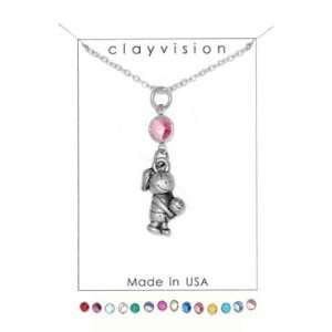   Birthstone/Team Color Swarovski Crystal   Rose/Pink   October Jewelry