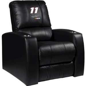  Home Theater Recliner with NASCAR Denny Hamlin 11 Panel: Home