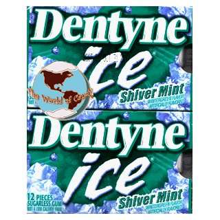 DENTYNE ICE SHIVER MINT  Grocery & Gourmet Food