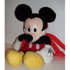  Mickey Mouse Back Pack Plush: Toys & Games