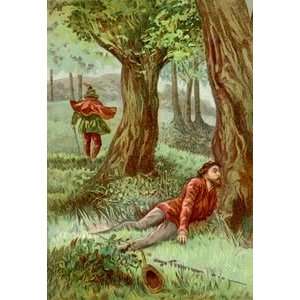  Three Heads and Robin Hood   Paper Poster (18.75 x 28.5 