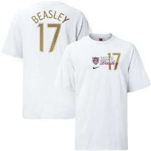 Nike United States 2006 World Cup #17 DaMarcus Beasley Hero White T 