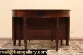 Sheraton 1820 Dining Table / Demilune Console Table  