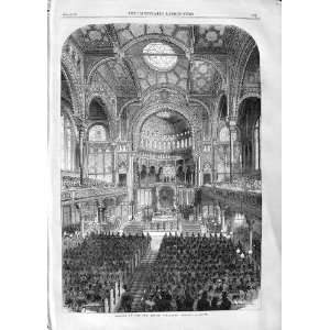   1866 Opening Jewish Synagogue Berlin Germany Fine Art