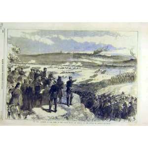  War Army Crown Prince Prussia Battle Sadowa Print 1866 