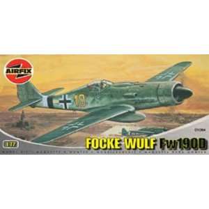  Airfix 1/72 Focke Wulf Fw190D Airplane Model Kit Toys 