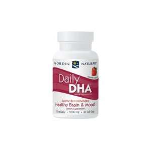  Daily DHA Strawberry   Supports Healthy Brain Function, 30 