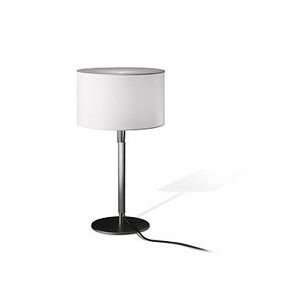 Mast Table Lamp by Vibia  R025549   Shade  Black   Finish  Polished 