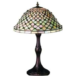 Diamond & Jewel Accent Table Lamp 20.5 Inches H