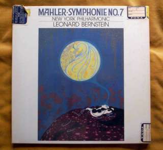 MAHLER Symphony 7 BERNSTEIN NYP DGG dig 1986 MINT  