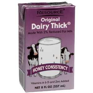 Resource? Original Dairy Thick?, Honey Consistency, 8 Ounce Boxes 