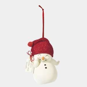     Make Me Blush Snowmen Ornament   Clearance