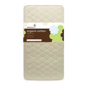    Naturepedic Quilted Organic Cotton Deluxe Crib Mattress: Baby
