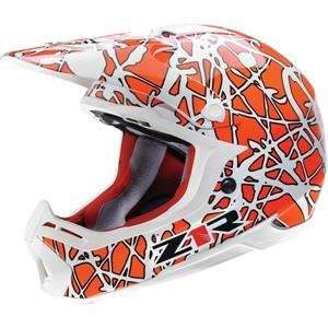  Z1R Nemesis Disarray Helmet   Small/Orange: Automotive