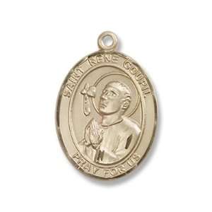  14kt Gold St. Rene Goupil Medal Jewelry