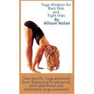  Yoga Wisdom for Back Pain & Tight Hips DVD starring 
