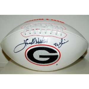  Herschel Walker Autographed Georgia Bulldogs Football 