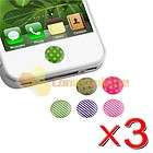 3x 6pc cute home button sticker for app $ 4 94  see 