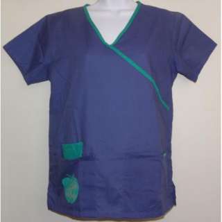 NWT APPLE BOTTOMS Medical Uniform Scrub Top Shirt Size S M L XL 2XL 