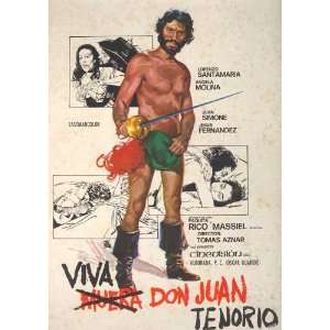  Viva/muera Don Juan Tenorio Movie Poster (27 x 40 Inches 