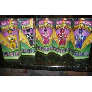   Power Rangers Set of 5 Jason Billy Trini Kimberly Zach: Toys & Games