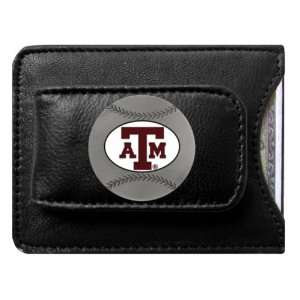  Texas A&M Baseball Credit Card/Money Clip Holder Sports 