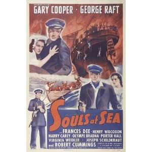 Souls at Sea Movie Poster (27 x 40 Inches   69cm x 102cm) (1937) Style 